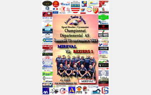 Championnat Départemental AS MIREVAL / BEZIERS 1