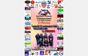 Championnat AS Féminines SALLEILLES / BEZIERS
