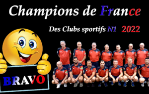 Club Sportif MN1 Champion de France 2022