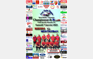 Championnat de France Clubs Sportifs Masculins N3     BEZIERS 2 / MONTAUBAN  A 13H30