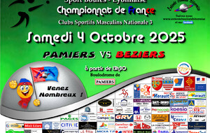 CDF MN3 PAMIERS / BEZIERS A 13H30