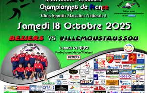 CDF MN3 BEZIERS / VILLEMOUSTAUSSOU A 13H30