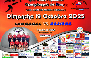 CDF FN1 LONGAGES /BEZIERS A 13H30