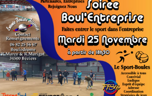 Soirée Boul'Entreprise