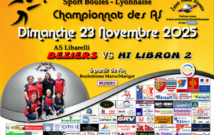 CHAMPIONNAT des ASF   BEZIERS / HT LIBRON 2  A 14H