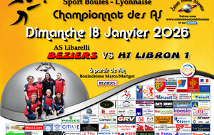 CHAMPIONNAT des ASF   BEZIERS / HT LIBRON 1  A 14H