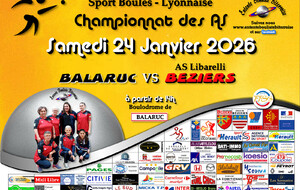 CHAMPIONNAT des ASF   BALARUC / BEZIERS  A 14H
