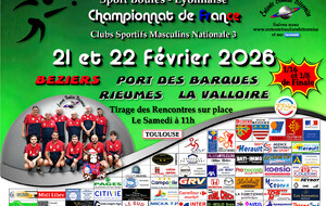 CDF MN3 1/16 et 1/8 de FINALE A TOULOUSE