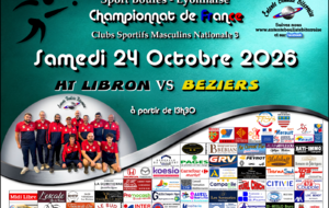 CHAMPIONNAT DE FRANCE MN3   HAUT LIBRON / BEZIERS A 13H30