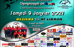 CHAMPIONNAT DE FRANCE MN3   BEZIERS / HAUT LIBRON  A 13H30