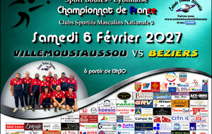 CHAMPIONNAT DE FRANCE MN3   VILLEMOUSTAUSSOU / BEZIERS A 13H30
