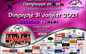 CHAMPIONNAT DE FRANCE FN1  BEZIERS / ALBI  A 13H30