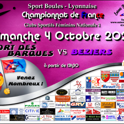 CHAMPIONNAT DE FRANCE FN1  PORT DES BARQUES / BEZIERS A 13H30