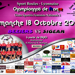 CHAMPIONNAT DE FRANCE FN1  BEZIERS / SIGEAN A 13H30