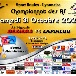 CHAMPIONNAT AS   LAMALOU / BEZIERS 1  A 14H