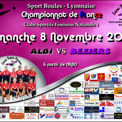CHAMPIONNAT DE FRANCE FN1  ALBI / BEZIERS A 13H30