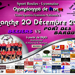CHAMPIONNAT DE FRANCE FN1  BEZIERS / PORT DES BARQUES  A 13H30