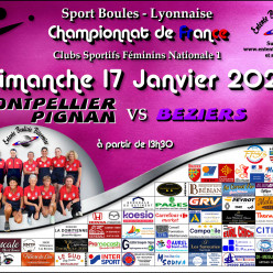 CHAMPIONNAT DE FRANCE FN1  MONTPELLIER PIGNAN / BEZIERS A 13H30