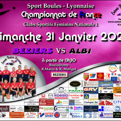 CHAMPIONNAT DE FRANCE FN1  BEZIERS / ALBI  A 13H30
