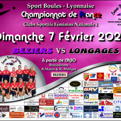 CHAMPIONNAT DE FRANCE FN1  BEZIERS / LONGAGES  A 13H30