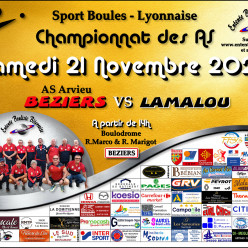 CHAMPIONNAT AS   BEZIERS 2 / LAMALOU   A 14H