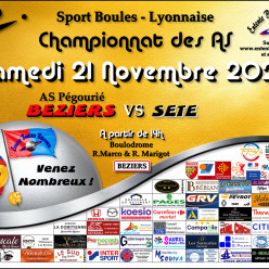 CHAMPIONNAT AS   BEZIERS 1 / SETE   A 14H
